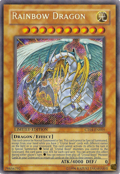 Rainbow Dragon [CT04-EN005] Secret Rare | The CG Realm