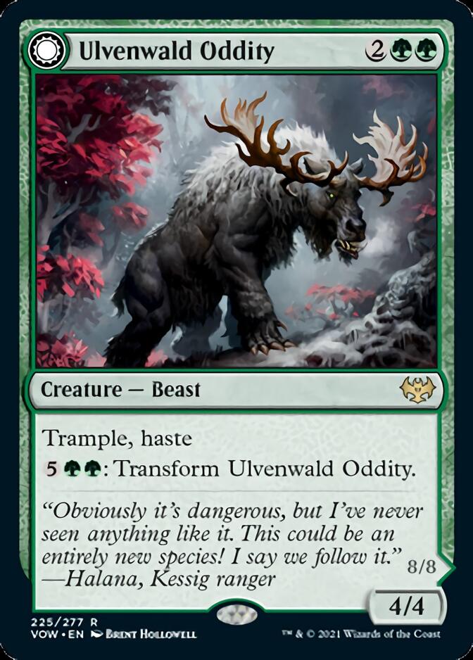 Ulvenwald Oddity (VOW-225) - Innistrad: Crimson Vow: (Double Faced Transform)