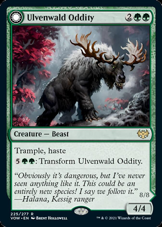 Ulvenwald Oddity (VOW-225) - Innistrad: Crimson Vow: (Double Faced Transform)