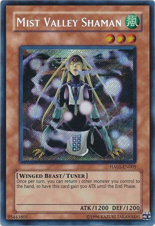 Mist Valley Shaman [HA01-EN005] Secret Rare | The CG Realm