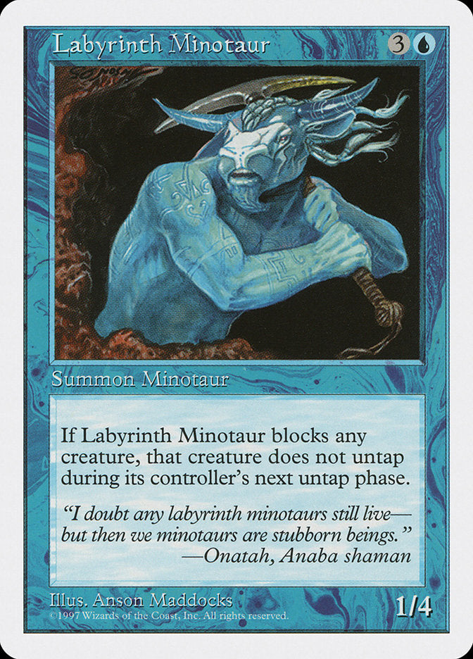 Labyrinth Minotaur [Fifth Edition] | The CG Realm