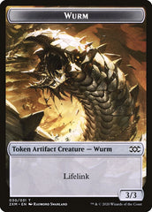 Wolf // Wurm (030) Double-Sided Token [Double Masters Tokens] | The CG Realm