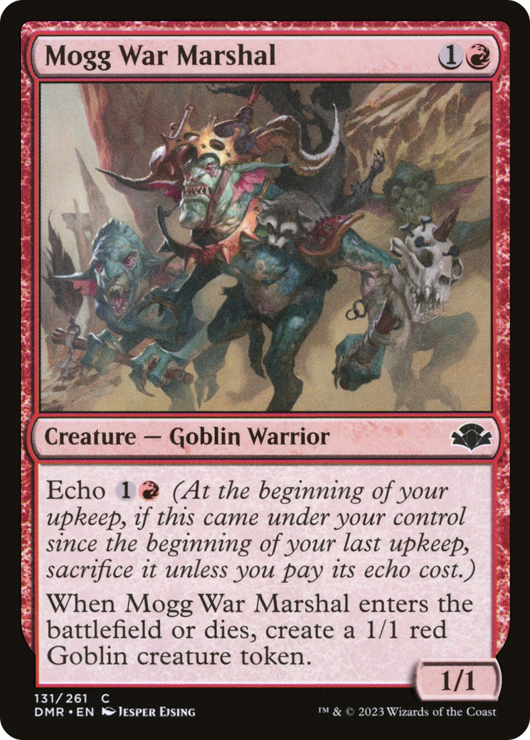 Mogg War Marshal [Dominaria Remastered] | The CG Realm