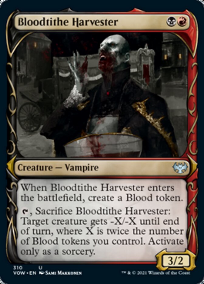Bloodtithe Harvester (Showcase Fang Frame) [Innistrad: Crimson Vow] | The CG Realm