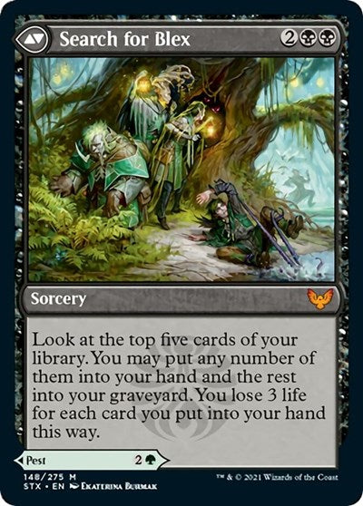 Blex, Vexing Pest (PRE-148S) - Strixhaven: School of Mages Promos Foil