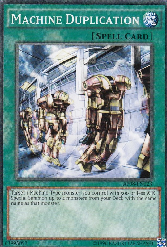 Machine Duplication [AP08-EN023] Common | The CG Realm