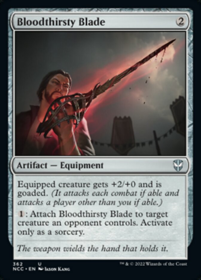 Bloodthirsty Blade [Streets of New Capenna Commander] | The CG Realm