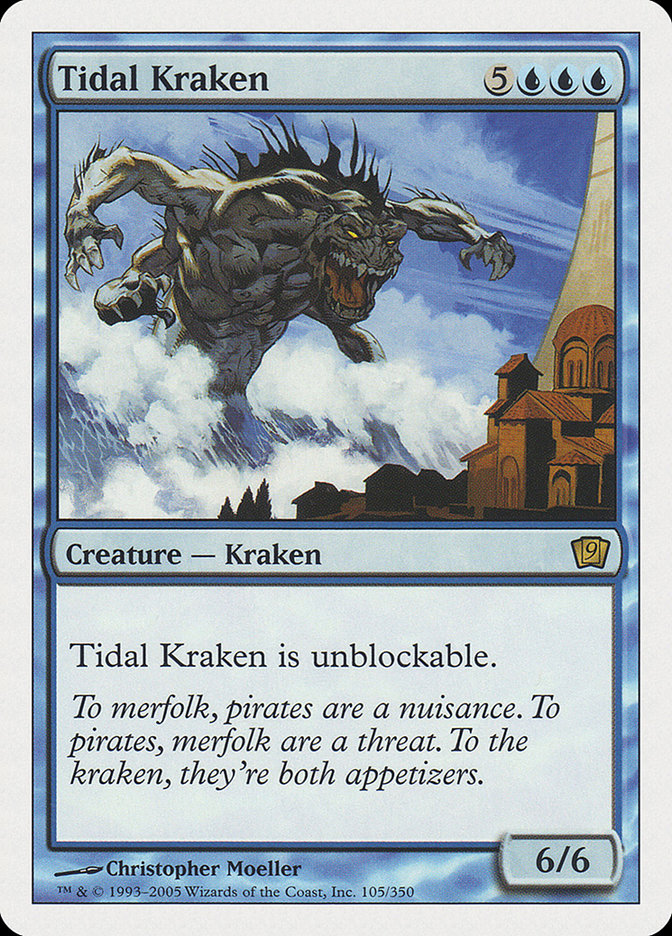 Tidal Kraken [Ninth Edition] | The CG Realm