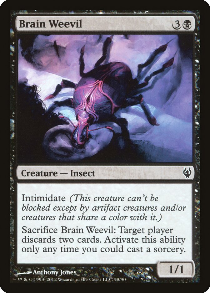 Brain Weevil [Duel Decks: Izzet vs. Golgari] | The CG Realm