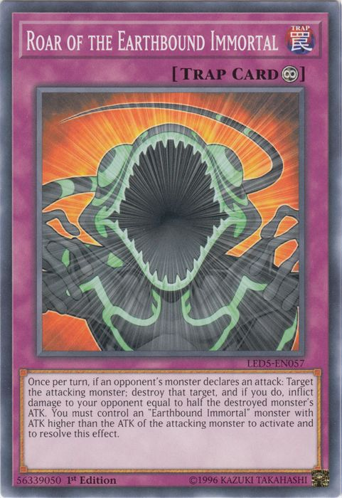 Roar of the Earthbound Immortal [LED5-EN057] Common | The CG Realm