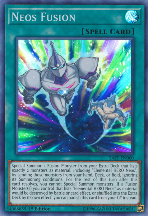 Neos Fusion [SAST-EN060] Super Rare | The CG Realm