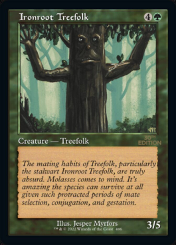 Ironroot Treefolk (Retro) [30th Anniversary Edition] | The CG Realm