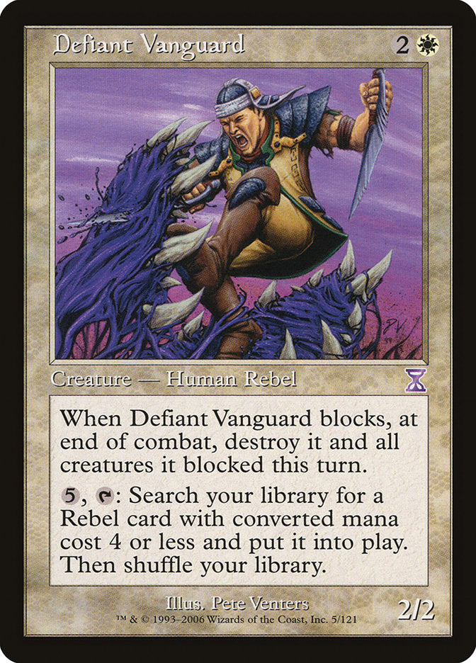 Defiant Vanguard [Time Spiral Timeshifted] | The CG Realm