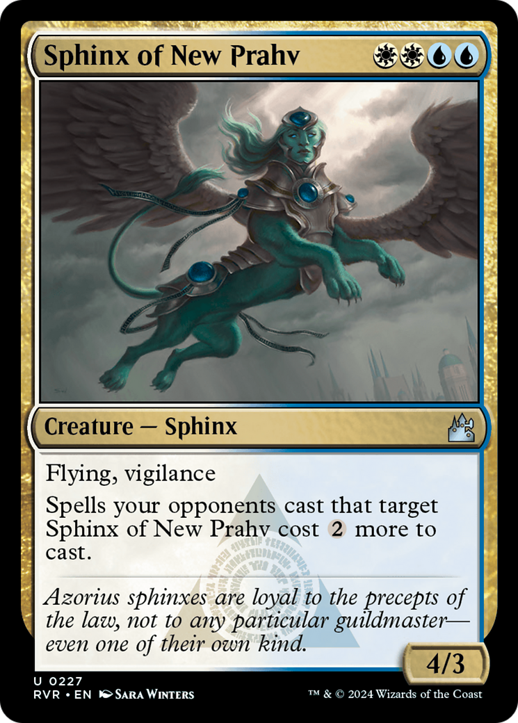 Sphinx of New Prahv [Ravnica Remastered] | The CG Realm