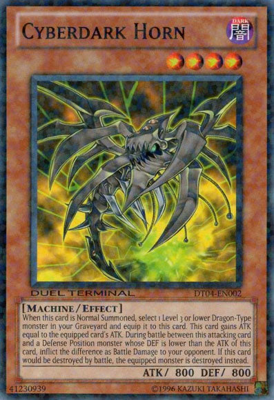 Cyberdark Horn [DT04-EN002] Common | The CG Realm