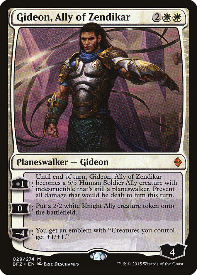 Gideon, Ally of Zendikar [Battle for Zendikar] | The CG Realm