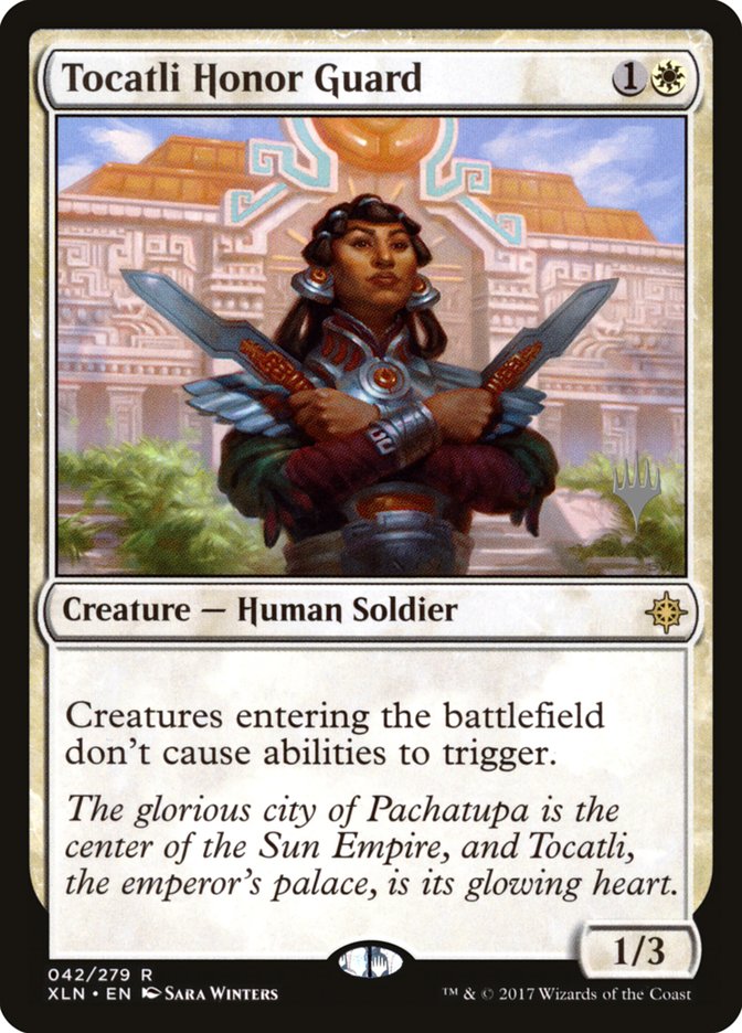 Tocatli Honor Guard (Promo Pack) [Ixalan Promos] | The CG Realm