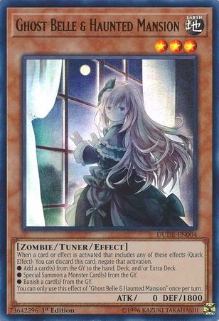Ghost Belle & Haunted Mansion [DUDE-EN004] Ultra Rare | The CG Realm