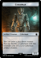 Horse // Cyberman Double-Sided Token [Doctor Who Tokens] | The CG Realm