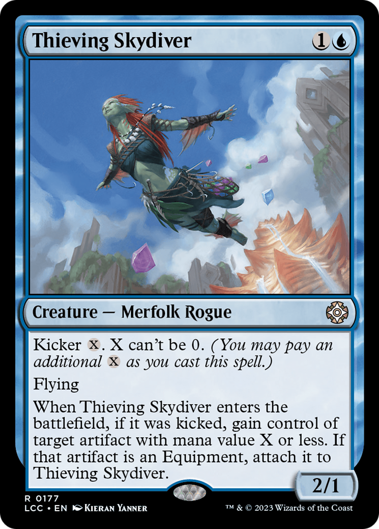 Thieving Skydiver [The Lost Caverns of Ixalan Commander] | The CG Realm