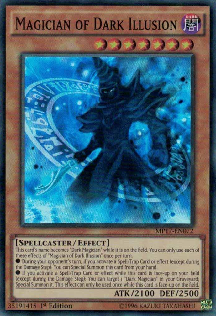 Magician of Dark Illusion [MP17-EN072] Super Rare | The CG Realm