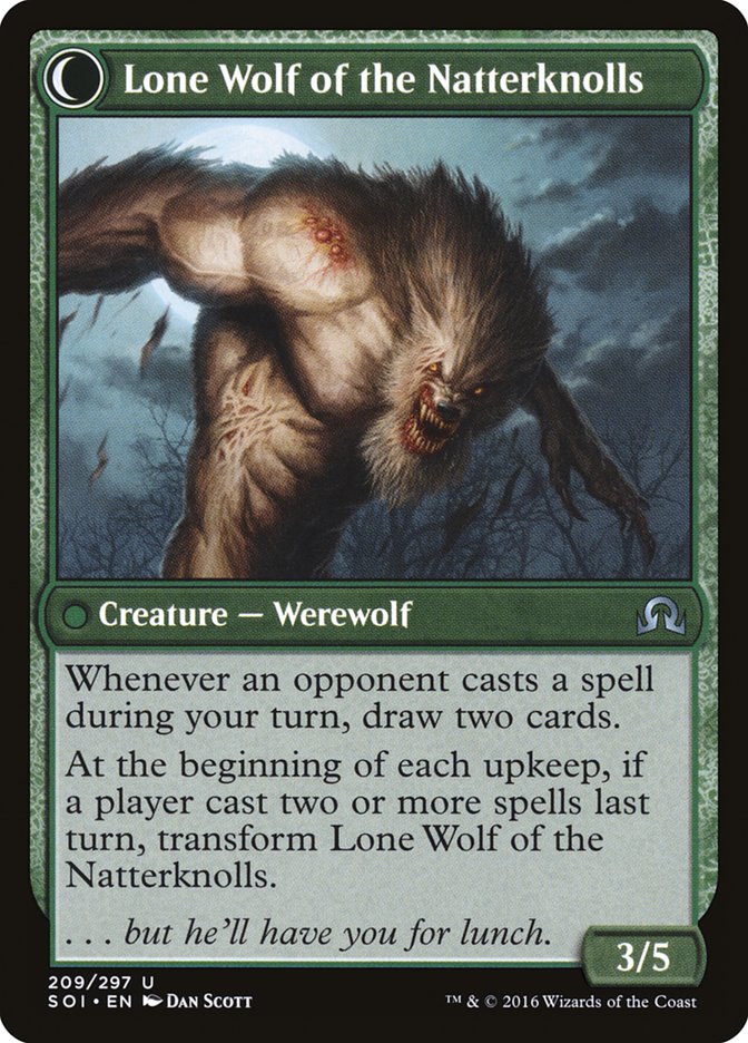 Hermit of the Natterknolls (SOI-209) - Shadows over Innistrad: (Double Faced Transform)