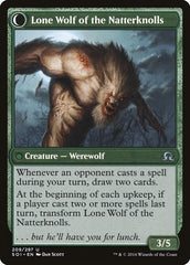 Hermit of the Natterknolls // Lone Wolf of the Natterknolls [Shadows over Innistrad] | The CG Realm