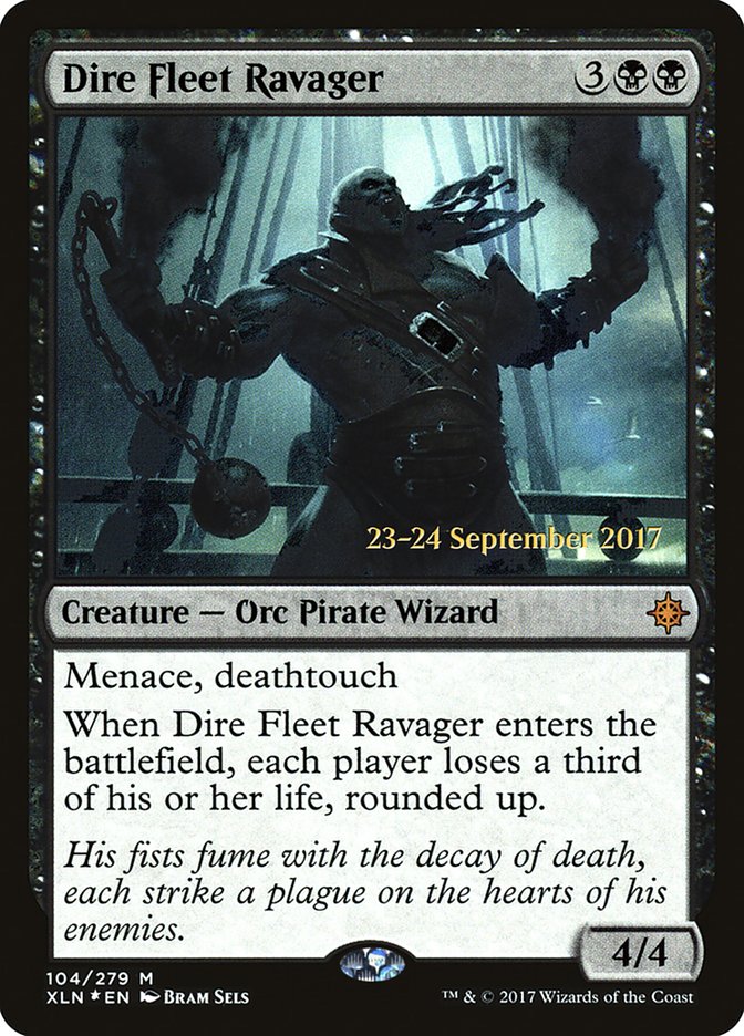 Dire Fleet Ravager [Ixalan Prerelease Promos] | The CG Realm