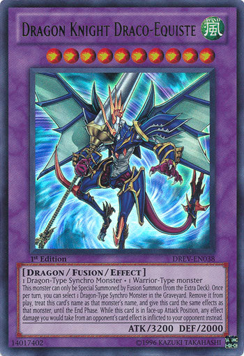 Dragon Knight Draco-Equiste [DREV-EN038] Ultra Rare | The CG Realm