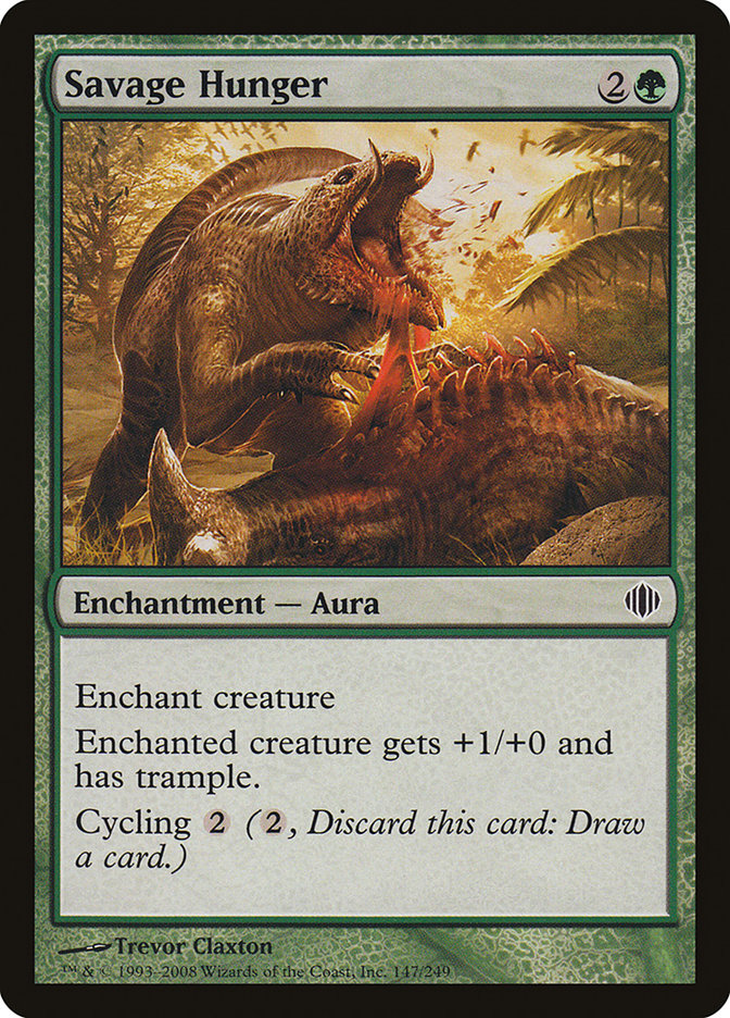 Savage Hunger [Shards of Alara] | The CG Realm