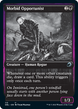 Morbid Opportunist [Innistrad: Double Feature] | The CG Realm