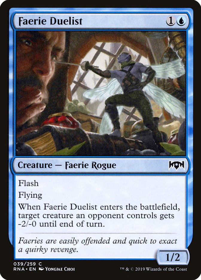 Faerie Duelist [Ravnica Allegiance] | The CG Realm