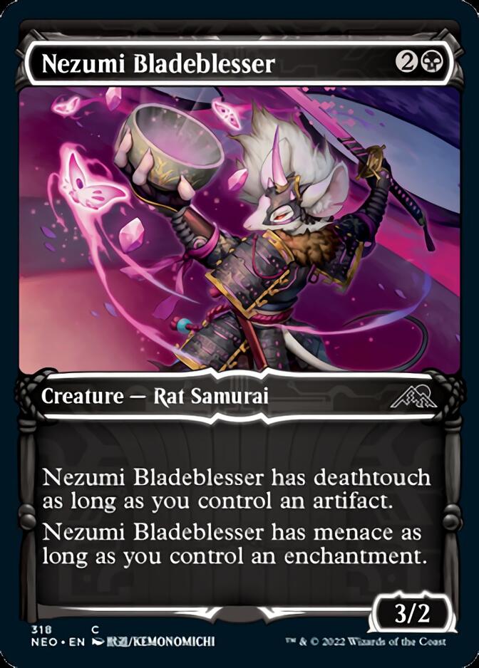 Nezumi Bladeblesser (Showcase Samurai) [Kamigawa: Neon Dynasty] | The CG Realm