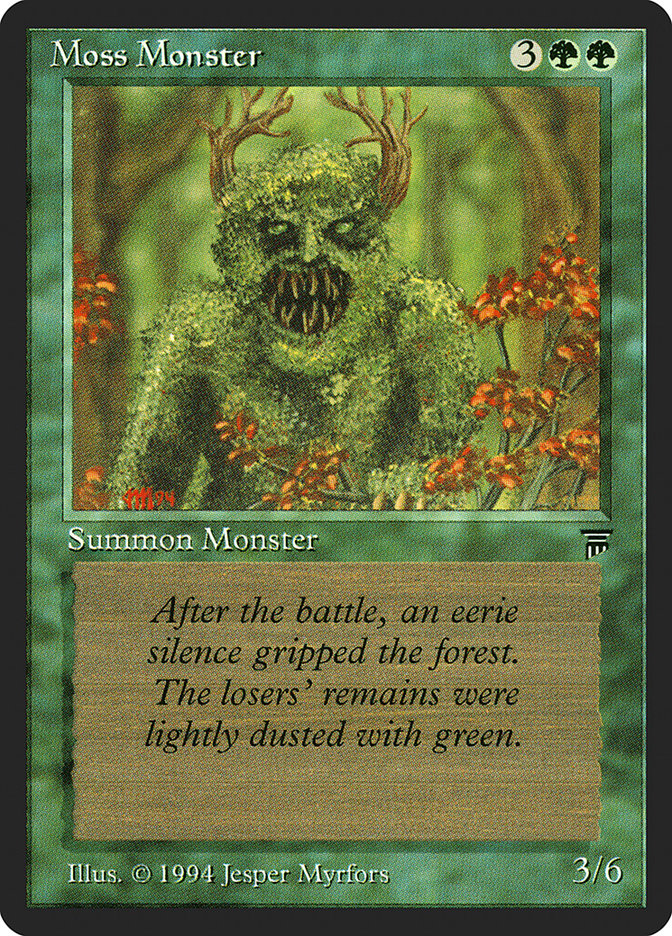 Moss Monster [Legends] | The CG Realm