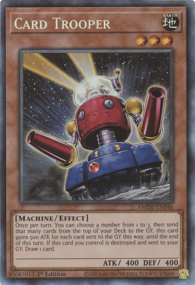 Card Trooper [AMDE-EN046] Collector's Rare | The CG Realm