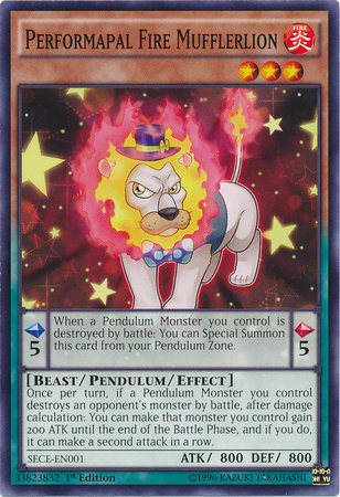 Performapal Fire Mufflerlion [SECE-EN001] Common | The CG Realm