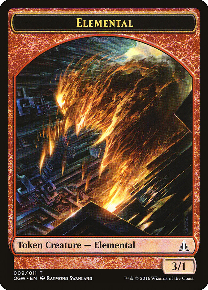 Elemental Token (009/011) [Oath of the Gatewatch Tokens] | The CG Realm