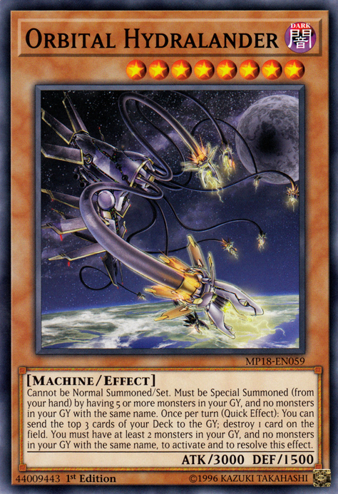 Orbital Hydralander [MP18-EN059] Common | The CG Realm