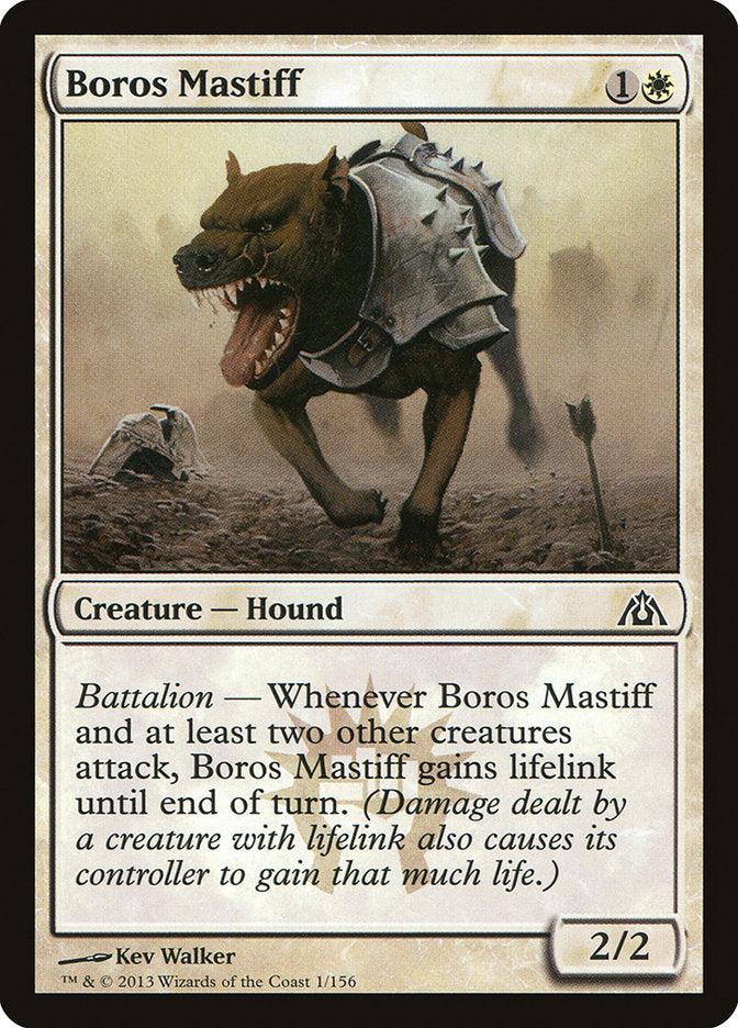 Boros Mastiff [Dragon's Maze] | The CG Realm