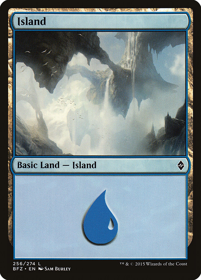Island (256) [Battle for Zendikar] | The CG Realm