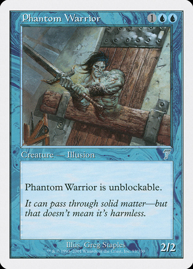 Phantom Warrior [Seventh Edition] | The CG Realm