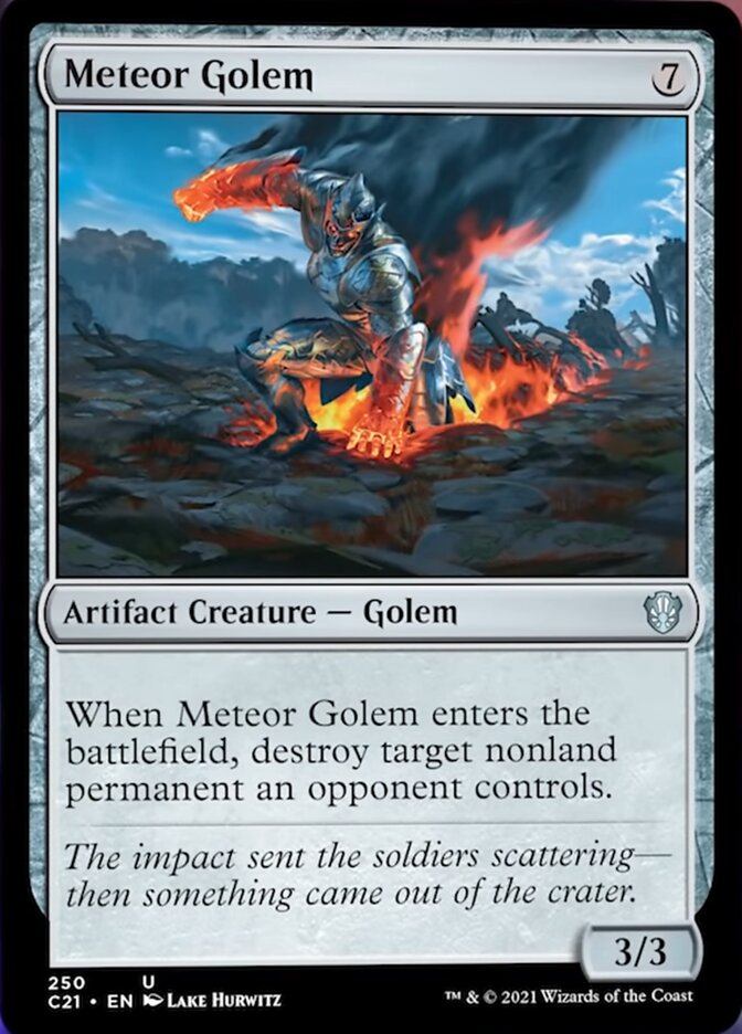 Meteor Golem [Commander 2021] | The CG Realm