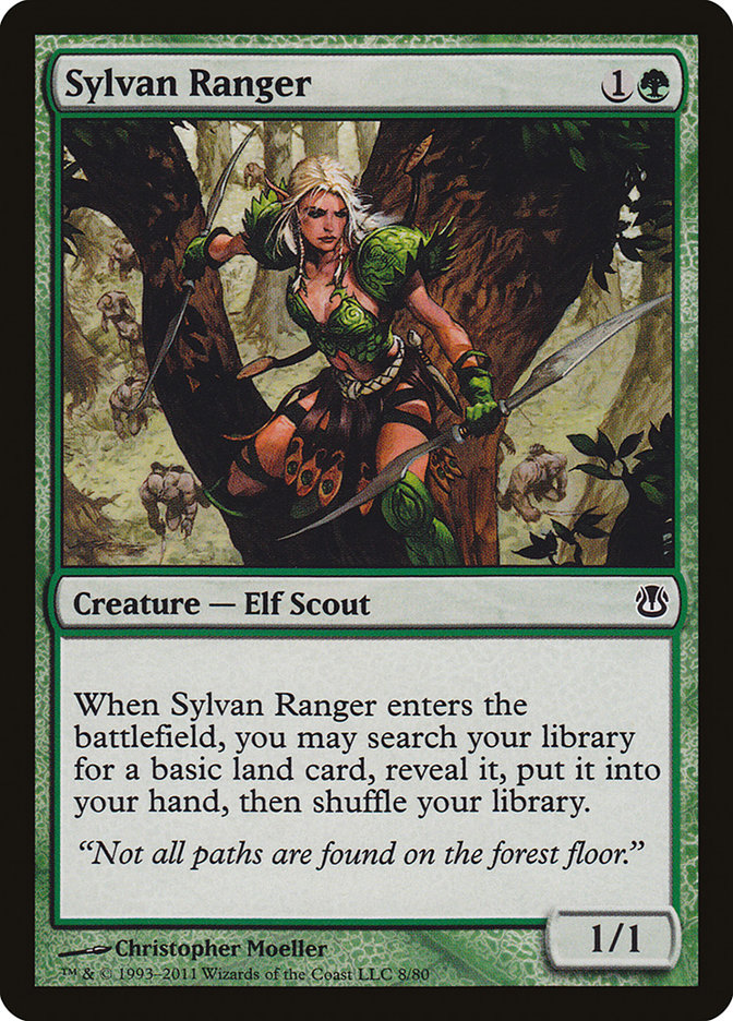 Sylvan Ranger [Duel Decks: Ajani vs. Nicol Bolas] | The CG Realm