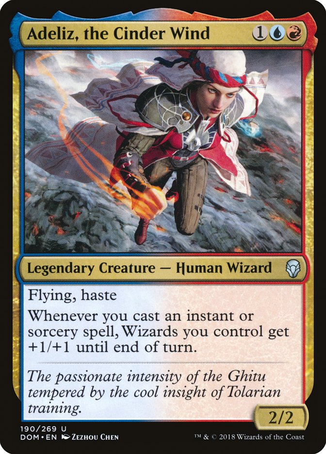Adeliz, the Cinder Wind [Dominaria] | The CG Realm
