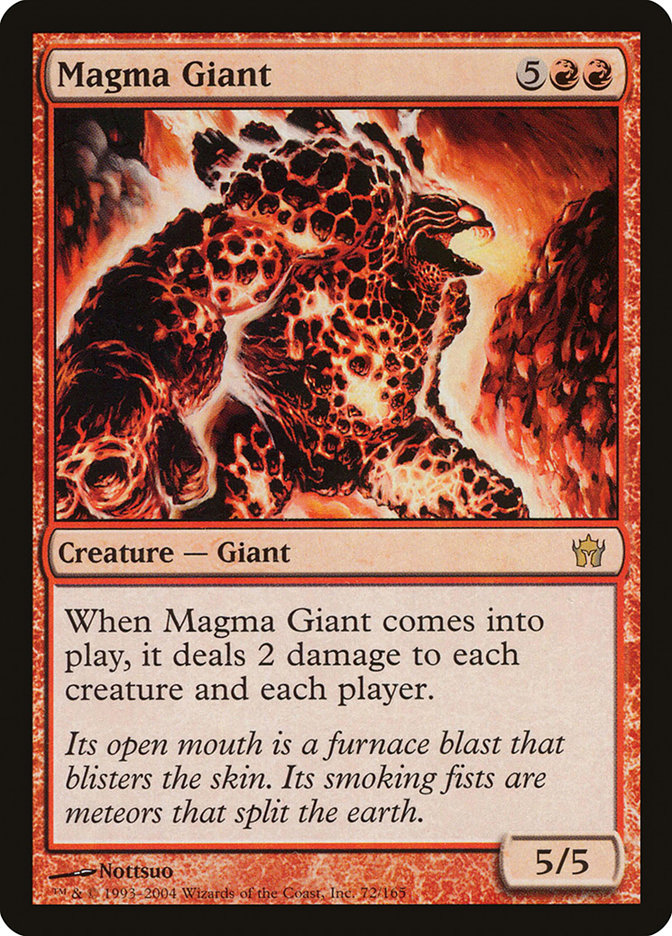 Magma Giant [Fifth Dawn] | The CG Realm