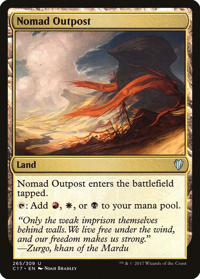 Nomad Outpost [Commander 2017] | The CG Realm