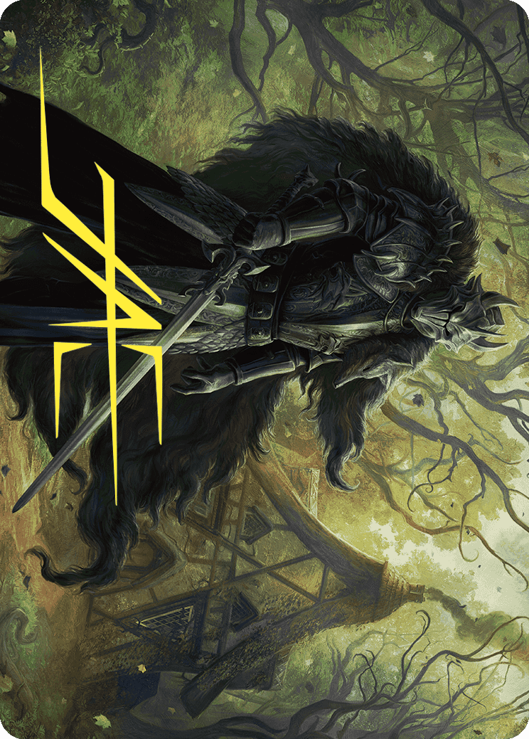 Agatha's Champion Art Card (Gold-Stamped Signature) [Wilds of Eldraine Art Series] | The CG Realm