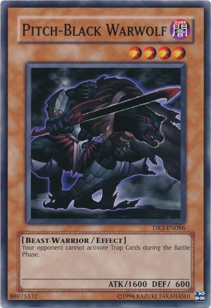 Pitch-Black Warwolf [DR3-EN086] Common | The CG Realm
