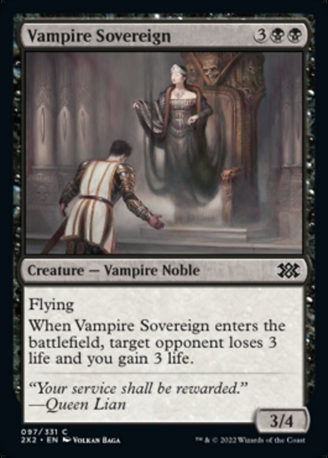 Vampire Sovereign [Double Masters 2022] | The CG Realm