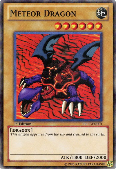 Meteor Dragon [PRC1-EN001] Super Rare | The CG Realm